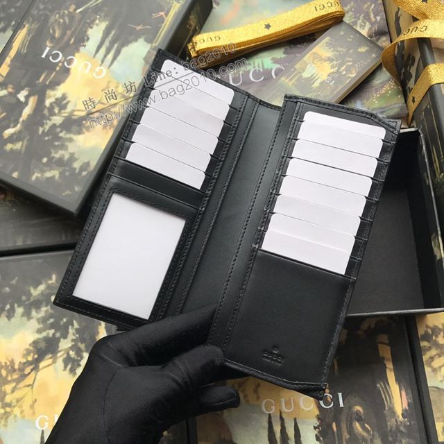 Gucci包 古馳錢包 459456pvc黃虎 虎頭印花 高端品質男士西裝夾 Gucci男錢包  gudj1293